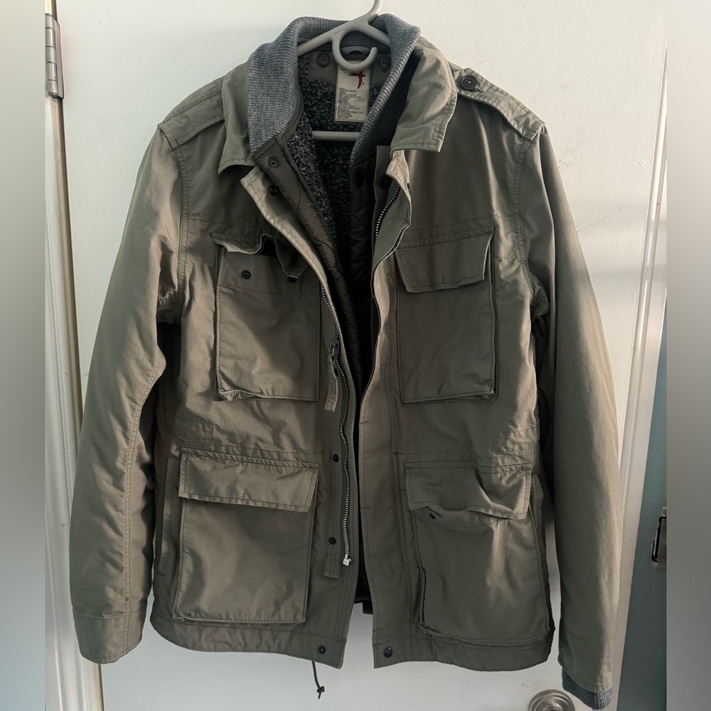 Relwen Combat 2-in-1 Jacket
 in Military Olive-BNNT-Med.